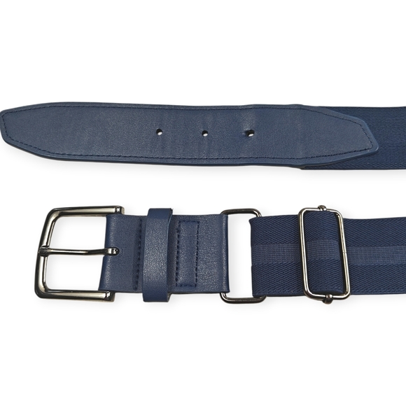 Nike Belt Blue Waistband Sport Size Adjustable Adult Baseball Belt Blue - Picture 6 of 7